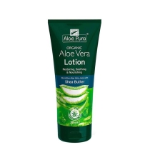 Aloe Pura Organic Aloe Vera Lotion + Shea Butter 200ml