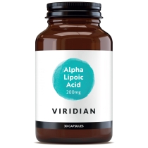 Alpha Lipoic Acid 200mg Veg Caps