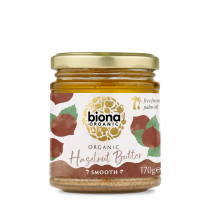 Biona Organic Hazelnut Butter Smooth 170g