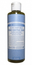 Dr. Bronner's Pure-Castile Liquid Soap Unscented Baby-Mild 240ml