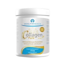 Health Reach Collagen Pure 200g Lemon Flavour