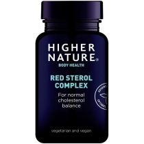 Higher Nature Red Sterol Complex Normal Cholesterol Balance 90 Tablets