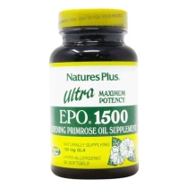 Natures Plus Ultra EPO 1500 Evening Primrose Oil 60 Softgels