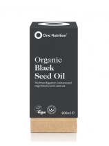 One Nutrition Organic Black Seed Oil 200ml 