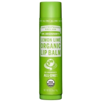 Dr. Bronner's Organic Lip Balm - Lemon Lime