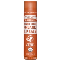 Dr. Bronner's Organic Lip Balm - Orange Ginger