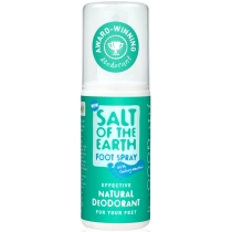 Salt Of The Earth Foot Spray Natural Deodorant For Your Feet 100ml