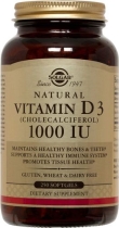 Solgar Vitamin D3 1000IU 250 Softgels