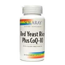 Solaray Red Yeast Rice Plus CoQ-10