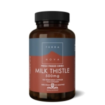 Terranova Milk Thistle 500mg 100 Vegetarian Capsules