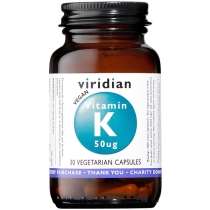 Viridian Vitamin K2 30 Capsules
